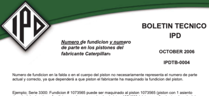 Fabricante Caterpillar®