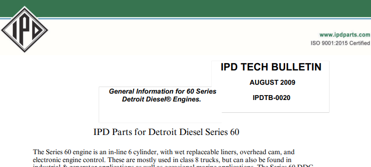 Detroit Diesel Series 60