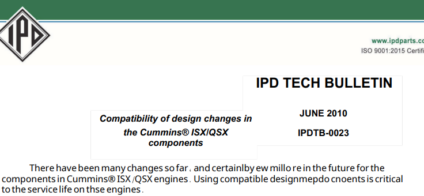 ISX/QSX Components