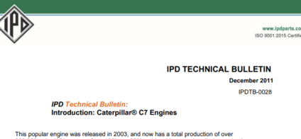 Caterpillar® C7 Engines