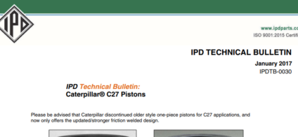 Caterpillar® C27 Pistons