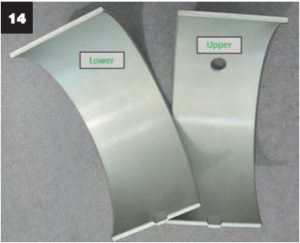 most common connecting rod designs used today in the ISX engines 