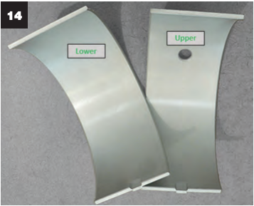most common connecting rod designs used today in the ISX engines 
