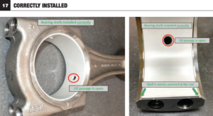 most common connecting rod designs used today in the ISX engines 