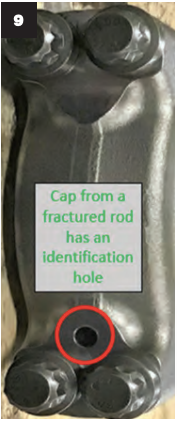 most common connecting rod designs used today in the ISX engines 
