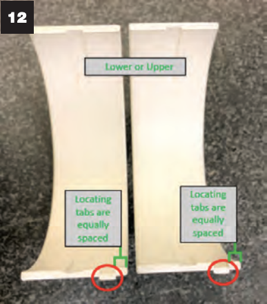 most common connecting rod designs used today in the ISX engines 