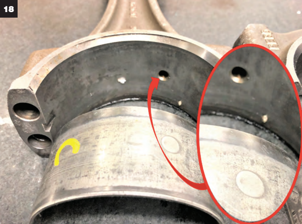 most common connecting rod designs used today in the ISX engines 
