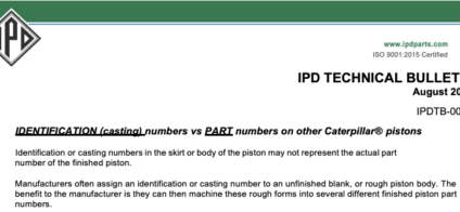 We have replaced the Technical Bulletins PDFs. ﻿Please review.