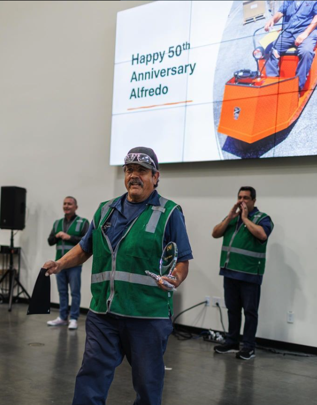 IPD Celebrates 50 Years of Dedication with Employee Alfredo Alvarez