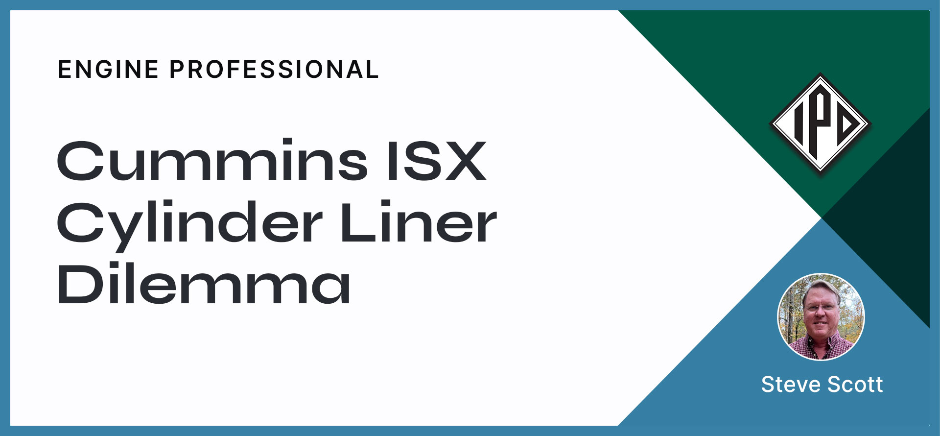 Cummins ISX cylinder liner dilemma