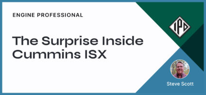 Surprise Inside Cummins ISX